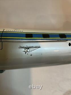 Vintage 1960's Airplanes litho battery OP Lufthansa D-ALOP For Parts Or Repair