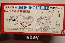 Vintage 1960's Bandai Climbing Rhinoceros Beetle Battery Operated Toy 4356 NEW^=
