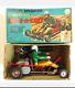 Vintage 1960's Marx Race-a-kart Remote Control Toy Working Original Box Japan B+
