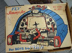 Vintage 1960's Reading Deluxe Jimmy TV Jet Flight Simulator with Box Working