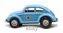 Vintage 1960s Aoshin Japan Battery Operated Smoking Volkswagen Beatle Bug Car