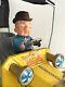 Vintage 1961 Hubley Mr. Magoo Battery Operated Tin Litho Car Works