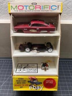 Vintage 1964 Ideal MOTORIFIC ASTON MARTIN Quick Change Car Old Store Stock NOS