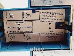 Vintage 1964 Remco US Navy Electronic Motorized Pom-Pom Gun WithOriginal Box Works