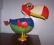 Vintage 1964 Smarty Bird Ideal Toy Corp. Battery Operated