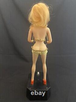 Vintage 1969 Poynter Go Go Girl Drink Mixer Doll Battery Operated