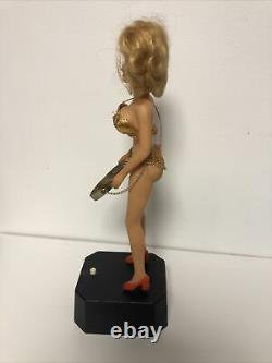 Vintage 1969 Poynter Go Go Girl Drink Mixer Doll Battery Operated, Free Shipping