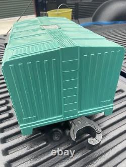 Vintage 1970 REMCO MIGHTY CASEY RIDE ON RAILROAD BLUE BOX CAR