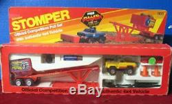 Vintage 1984 #805 Schaper Stomper Offical Competition Pull Set with 4x4 Vehicle