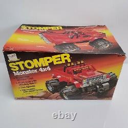 Vintage 1984 Schaper Stomper Monster 4x4 Chevy K-20 Red Winch 1044 HTF