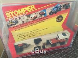 Vintage 1984 schaper stomper workhorse jeep honcho With motorcycle AFA/DCA 75