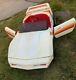Vintage 1994 Rare Find Power Wheels White Red Orange Turbo Corvette V6 Guc