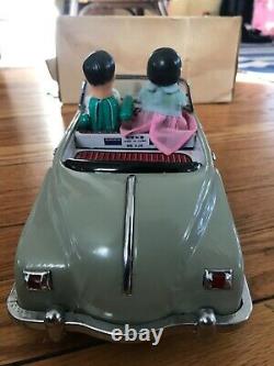 Vintage 50's / early 60's Silver PHOTOING ON CAR Battery Operated WithBox