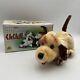 Vintage Alps Bandai Battery Operated Mechanical Toy Dog Made In Japan A09510 New