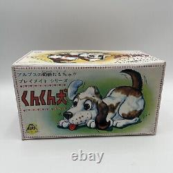 Vintage Alps Bandai Battery Operated Mechanical Toy Dog Made in Japan A09510 NEW