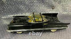 Vintage Alps Lincoln Futura Battery Operated Tin Car w original box Toy 1950s BO