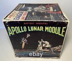 Vintage Apollo II American Eagle Lunar Module Daishin Tin Toy Space Ship