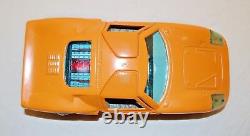 Vintage BANDAI Battery Operated FORD GT40 in ORANGE Excellent Condition