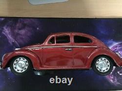 Vintage BC Bandai VW Volkswagen Beetle Tin Toy Japan Large Fully Working
