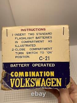 Vintage Bandai C-21 Combination Battery Operated Volkswagon