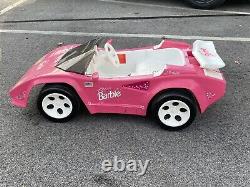Vintage Barbie Laborgini Power Wheels 1995 Pink