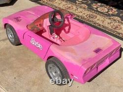 Vintage Barbie Power Wheels Corvette Model 85350