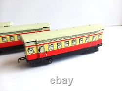 Vintage Batterie Operated Tin Litho DB West Germany Train Set