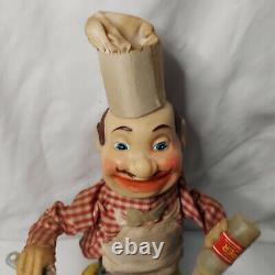 Vintage Battery Operated Chef Cook Box Included
