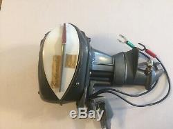 Vintage Battery Operated Evinrude Toy Outboard Motor K&O Runs