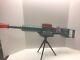 Vintage Battery Operated Machine Gun 1960's Brand New In Box (mint)