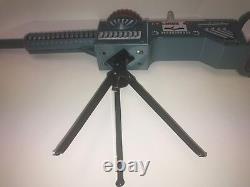 Vintage Battery Operated Machine Gun 1960's Brand New In Box (MINT)