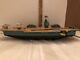Vintage Battery Operated Marx Aircraft Carrier Great Condition