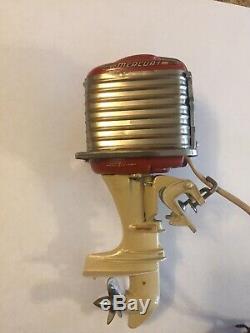 Vintage Battery Operated Mercury Toy Outboard Motor K&O Runs