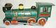 Vintage Battery Operated Mystery Action Western Special Tin Train Locomotive Toy