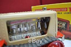 Vintage Battery Operated T. N Japan Made #1200 Tractor/ Robot Driver WithO/Box