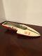 Vintage Battery Operated Wooden Toy Boat