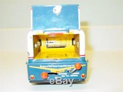 Vintage Cragstan RCA-NBC Mobile Color TV Truck, Orig Box, Battery Operated Toy