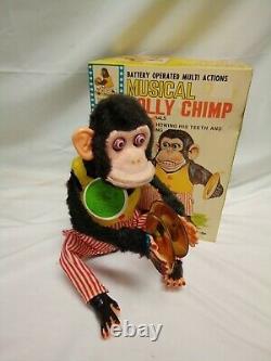 Vintage Daishin Musical Jolly Chimp
