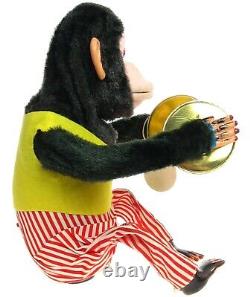 Vintage Daishin Musical Jolly Chimp Toy Story Monkey withInsert Hangtag Box Works