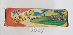 Vintage Electric Open Car ME 049. 1950s Tin toy. People's Republic of China-RARE