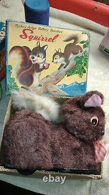 Vintage Flare Toy Battery Operated Squirrel