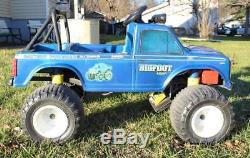 Vintage Ford BigFoot Power Wheels Battery Powered Truck Fisher Price Ride On Toy