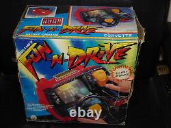 Vintage Fun And Drive Corvette Battery Operated Toy Boxed