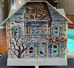 Vintage Haunted House Battery Operated Mystery Bank Brumberger Disney 1960's