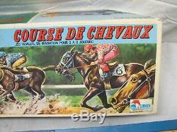 Vintage Horse Racing Race Game by Shinsei with Box Equestrian Battery Toy
