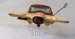 Vintage Ichida Japan Battery Operated Tinplate Ford Gyron Concept Car