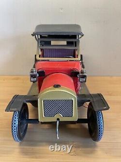 Vintage Japanese Sunrise Tin Ford Model T Tourer Battery Operated