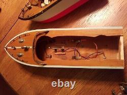Vintage Japanese Toy Boat