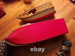 Vintage Japanese Toy Boat