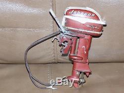 Vintage Johnson Electric Sea Horse 35 Toy Outboard Boat Motor Made In Japan
